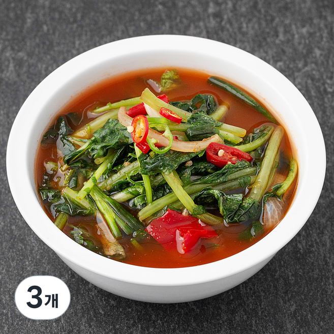 명인유정임 열무물김치, 3kg, 3개
