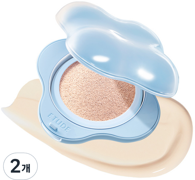 에뛰드 클라우드 필터 쿠션 15g, 19호 포슬린, 2개