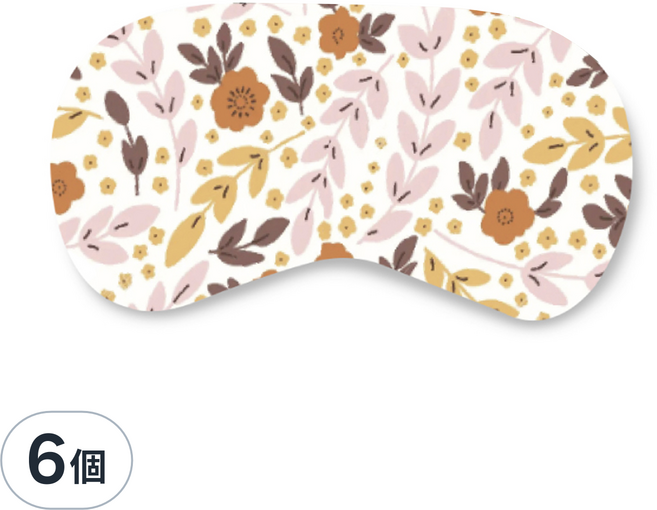 Sunlus 三樂事 石墨烯能量眼罩 秋收, 6個, 1入