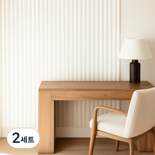 탐사 접착식 템바보드 벽지 5p 세트, 화이트, 2세트