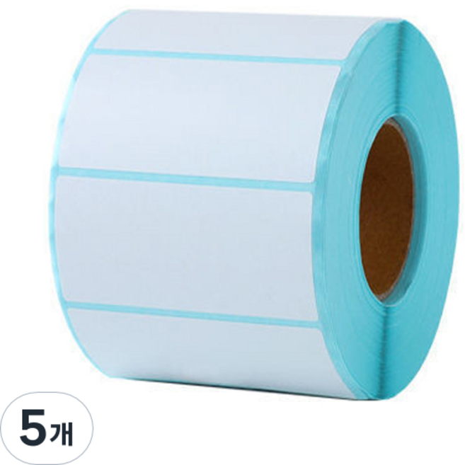 순잠 프린터용 감열 라벨지 70 x 40 mm, 500칸, 5개