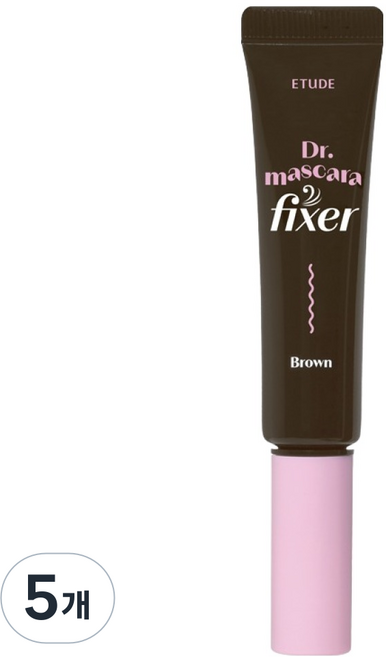 에뛰드 닥터 마스카라 픽서 6g, 03 브라운, 5개