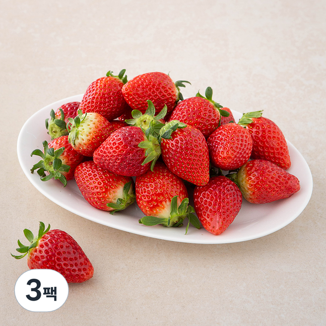 곰곰 금실딸기, 500g(M), 3팩