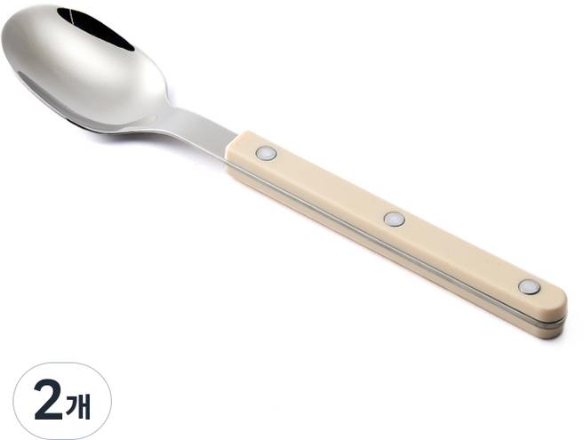 모던하우스 미유 NEW 디너 스푼, 아이보리, 2개