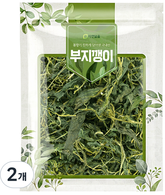 자연닮음 국내산 부지깽이 나물, 2개, 100g