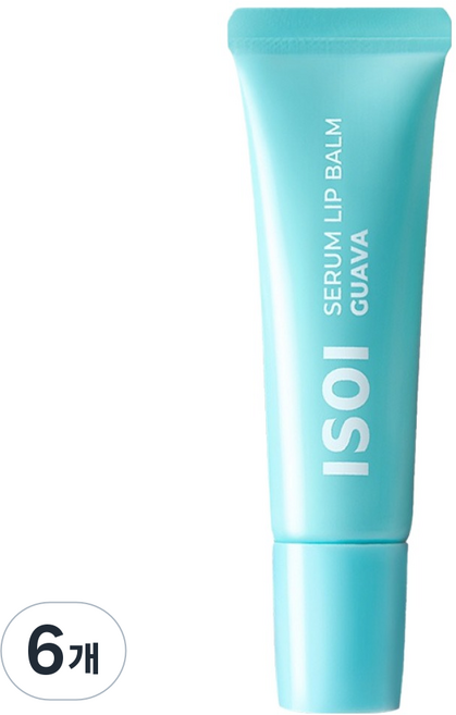 아이소이 세럼 립밤 구아바, 10g, 6개, 무향