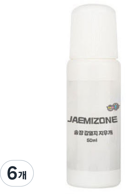 Jaemizone 貨運單熱感紙個資清除章 50ml, 單一顏色, 6個