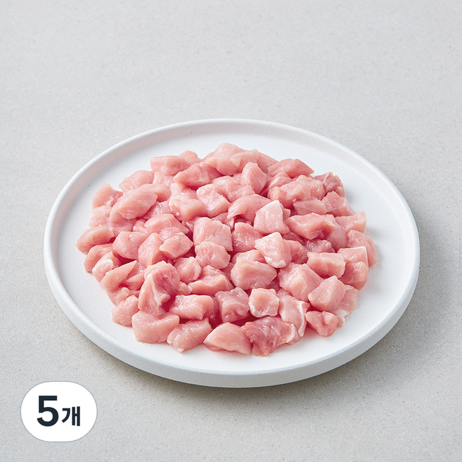 선진포크한돈 등심 카레용 (냉장), 5개, 300g