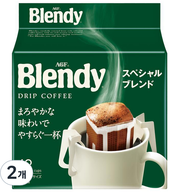 블랜디 드립커피 스페셜 블렌드, 7g, 18개입, 2개