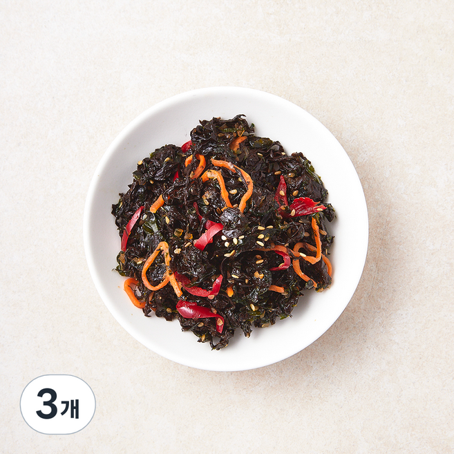 식도감 건파래무침, 100g, 3개