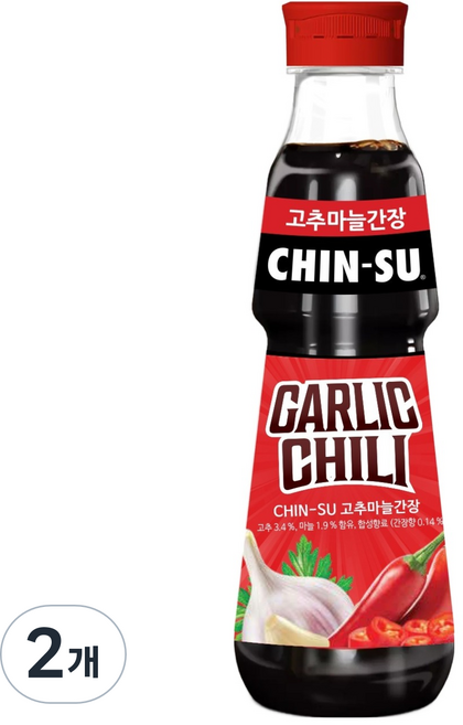 친수 고추마늘 간장, 2개, 330ml