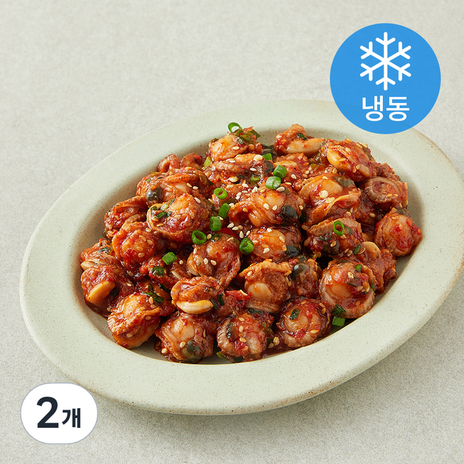 도들샘 가리비 무침 (냉동), 1kg, 2개