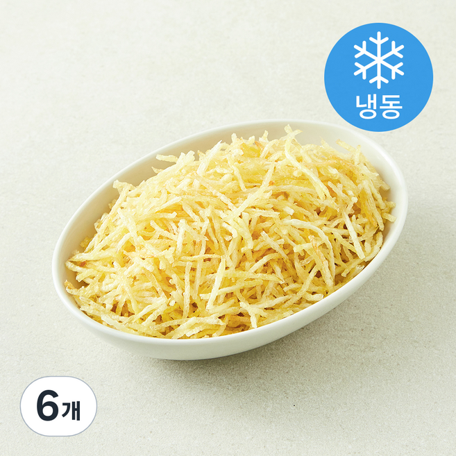 감자 후레이크 (냉동), 6개, 300g