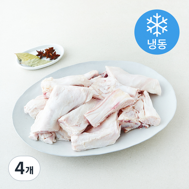 수입산 알스지 찜 / 수육 / 곰탕용 2개입 (냉동), 4개, 2kg