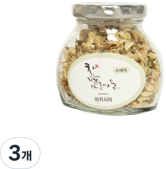 몸사랑농원 아카시아꽃차 소, 6g, 1개입, 3개