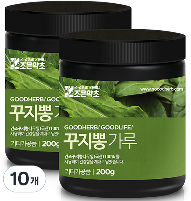 조은약초 프리미엄 꾸지뽕 가루, 10개, 200g