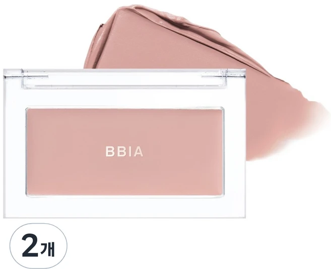 삐아 레디 투 웨어 다우니 치크 3.5g, 10 다우니 초코, 2개 - 쿠팡