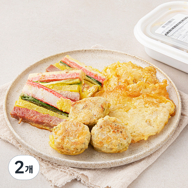 더반찬 싱글 모듬전, 366g, 2개