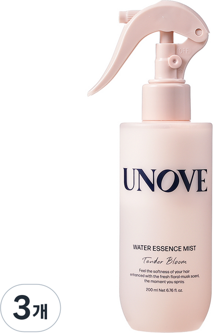 UNOVE 水狀精華噴霧, 200ml, 3個