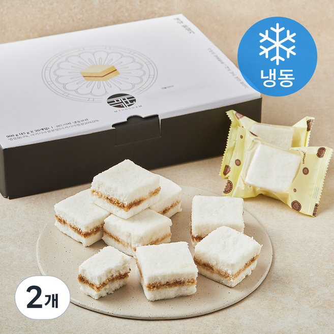 명담 꿀설기 (냉동), 45g, 20개입, 2개