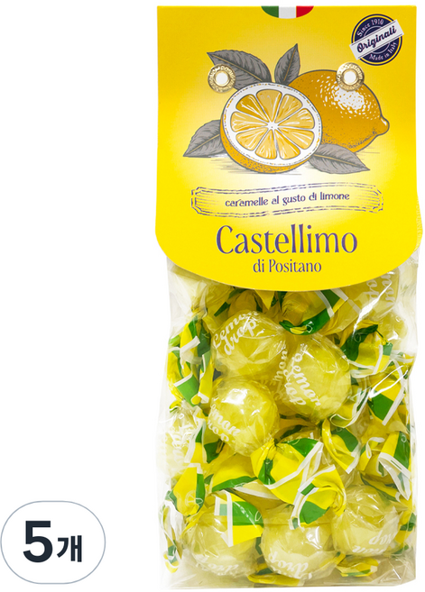 Liking Castellimonte波西塔諾檸檬糖, 200g, 5個