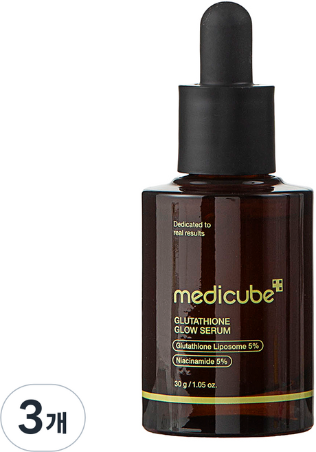 medicube 穀胱甘肽煥亮精華液, 30ml, 3個