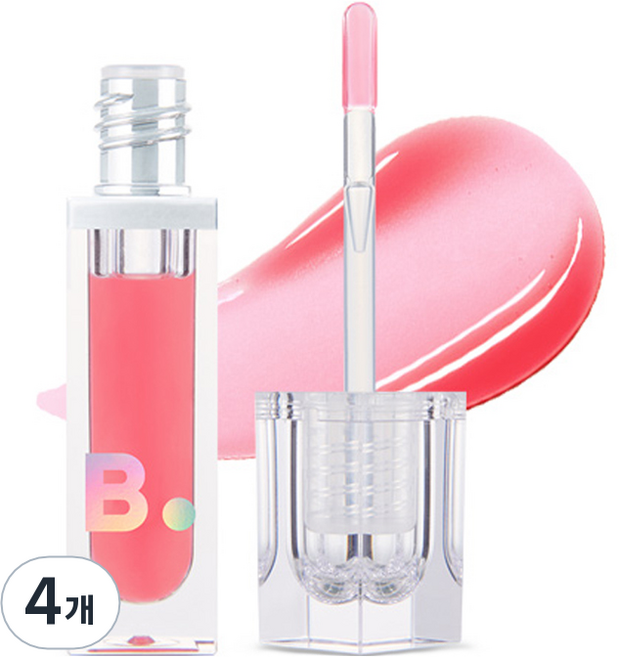 비바이바닐라 볼륨 립 플럼퍼, 맥시 핑크, 4개