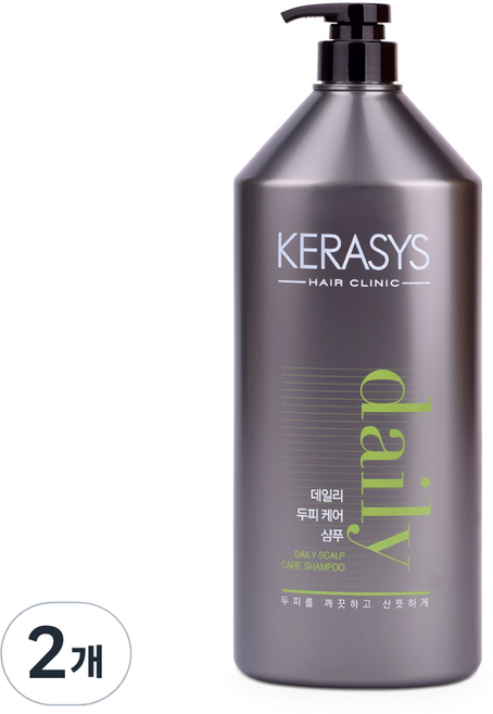 케라시스 데일리 두피 케어 샴푸, 1.5L, 2개