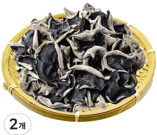 청정들 건 흑목이 버섯, 2개, 500g