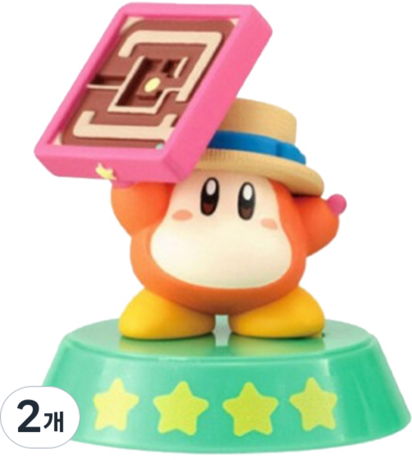 GASHAPON 星之卡比 探索發現 6 公仔 隨機出貨, 2個