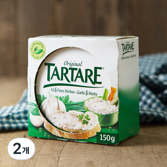 따르따르 아일 앤 파인 허브 치즈, 150g, 1개입, 2개