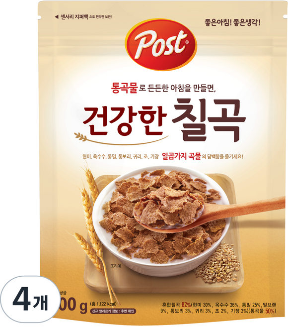 포스트 시리얼 칠곡, 300g, 4개