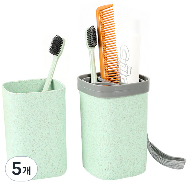 더자카 정리형 파스텔 휴대 케이스, 5개