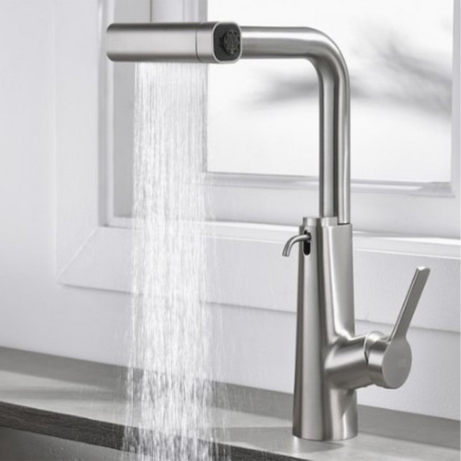 루미노바 주방 디스펜서 일체형 싱크대 수전 LV-2100, 1개