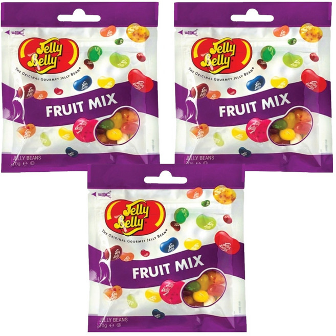 젤리벨리 후르티향 믹스 젤리 1개입, 70g, 3개