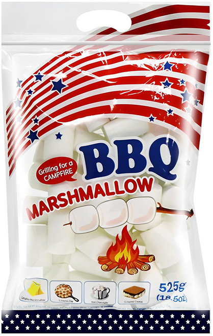 바베큐용 마쉬멜로, 525g, 1개