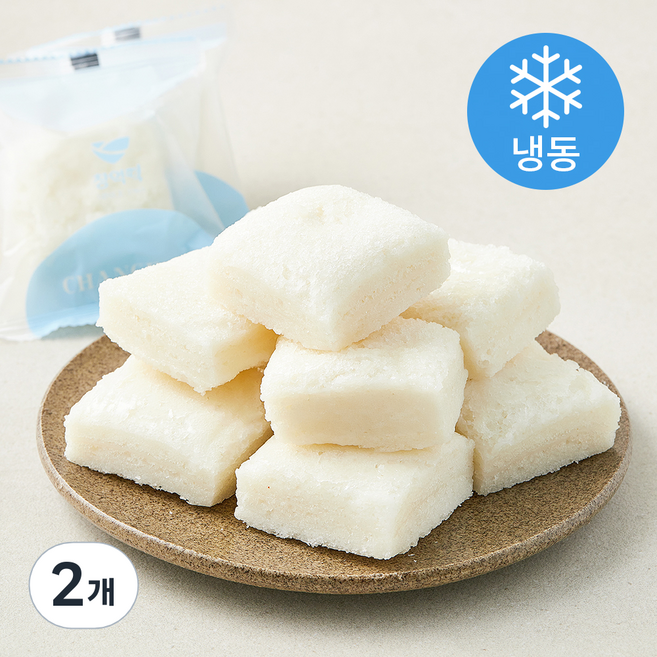 창억떡 멥쌀로 만든 한입기정떡 (냉동), 40g, 2개, 10개입