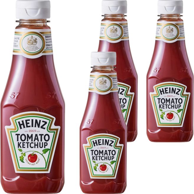 HEINZ 亨氏 番茄醬, 342g, 4瓶