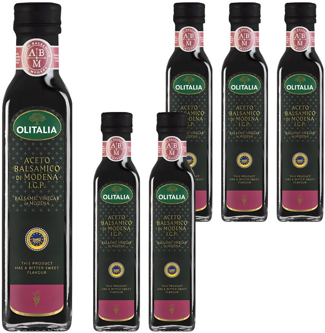 올리타리아 발사믹 식초, 250ml, 6개
