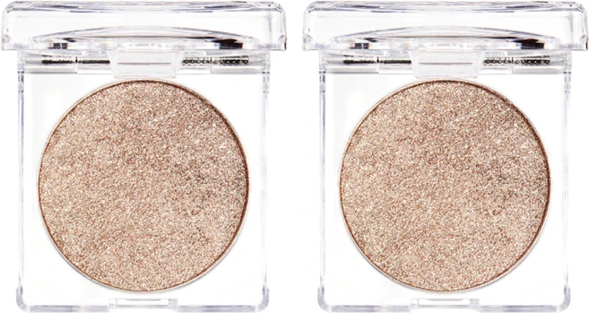 fmgt 메탈릭큐브 아이섀도우, 01 골드볼, 2개 - 쿠팡