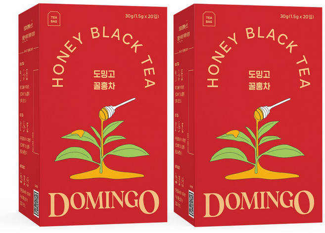 도밍고 꿀홍차, 1.5g, 20개입, 2개