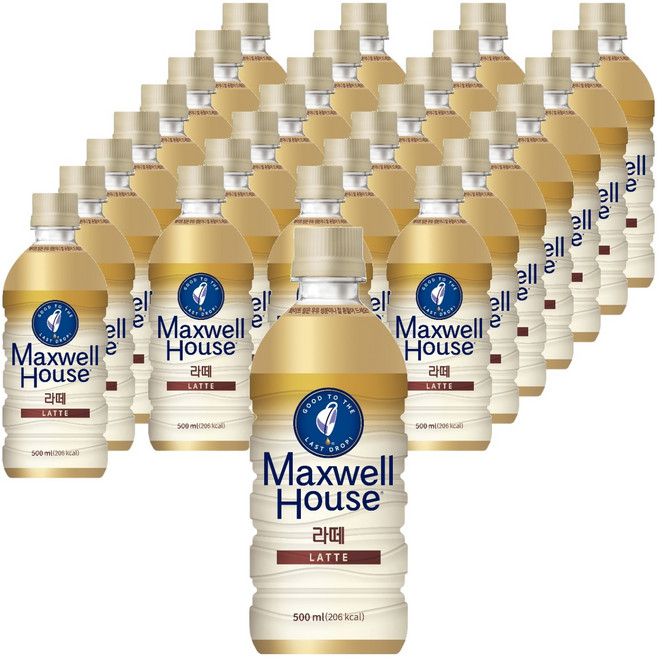 맥스웰하우스 마스터 라떼, 500ml, 48개