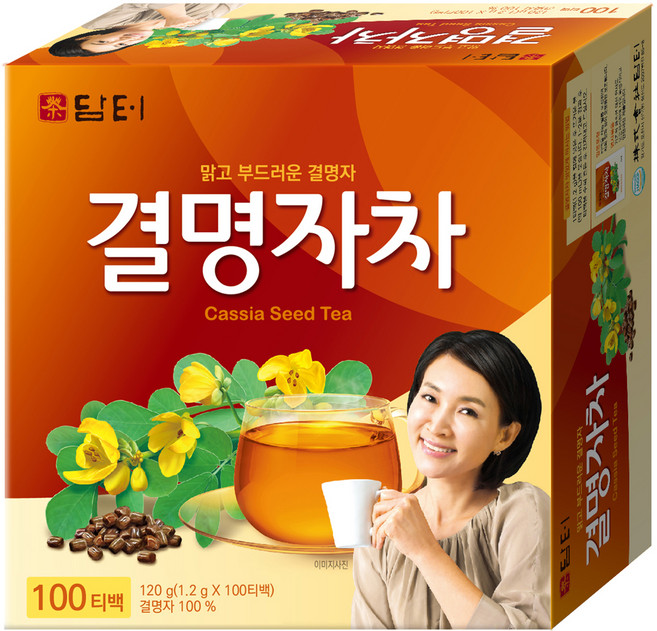 담터 맑고깨끗한 결명자 100T, 1.2g, 100개입, 1박스