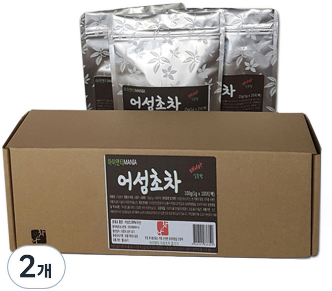 아이앤티 어성초차, 1g, 100개입, 2개