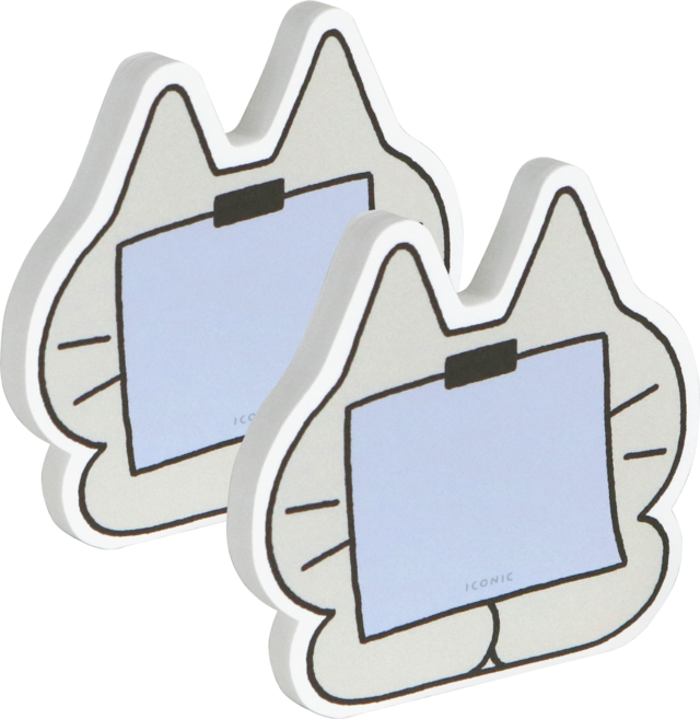 아이코닉 두들 메모지, 03 Message, 2개, 60매