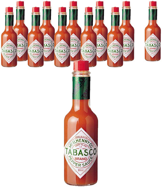 타바스코 핫소스, 60ml, 12개