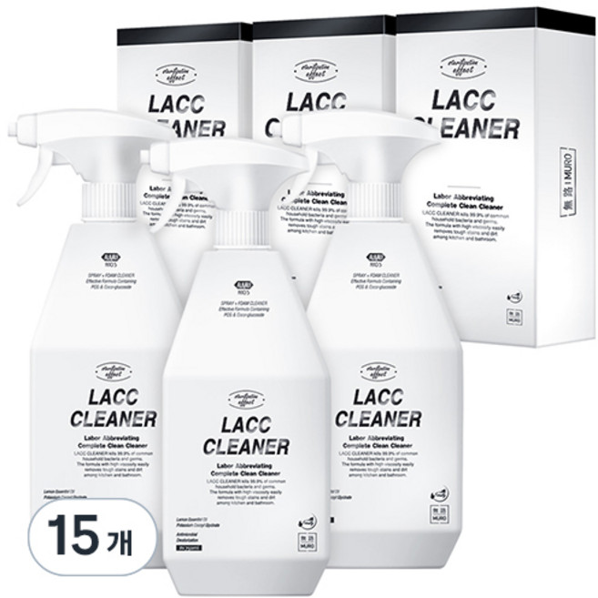 무로 락클리너 다목적세정제, 750ml, 15개