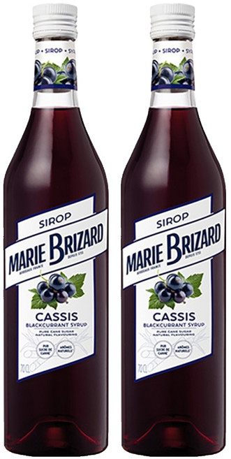 마리브리자드 블랙커런트 시럽, 700ml, 2개