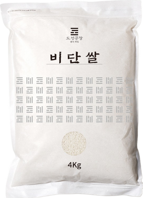 도정공장 비단쌀 백미, 4kg, 1개, 상등급