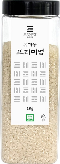 2025년 햅쌀 도정공장 유기농 프리미엄 백미, 1kg, 1개, 상등급